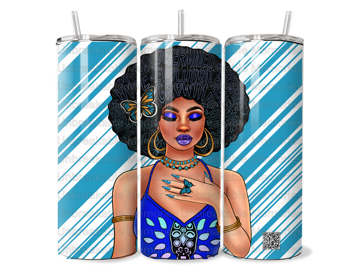 Tumbler - "Affirm My Beauty"