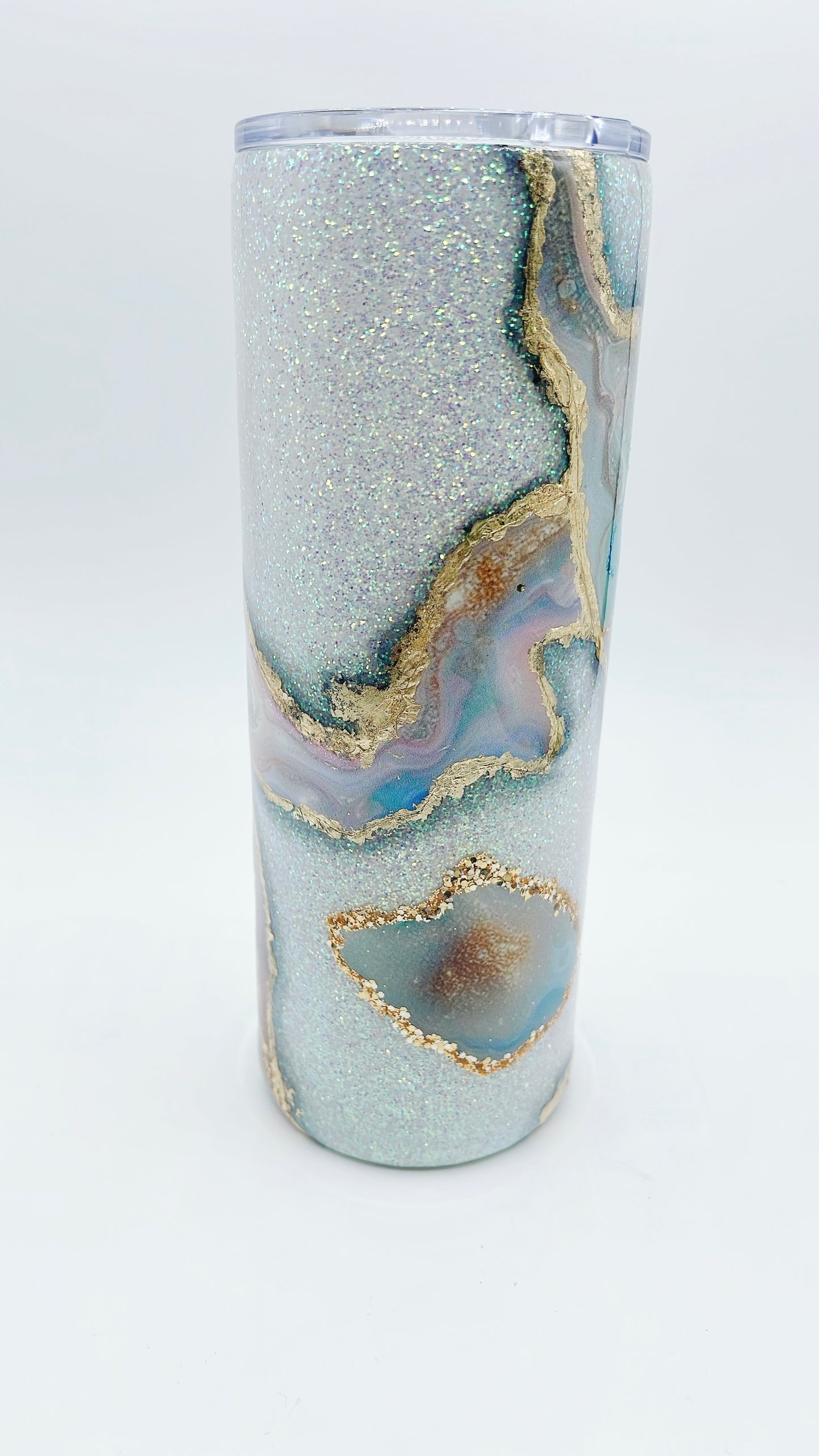 Geode Glitter Tumbler #1 - Ready to Ship