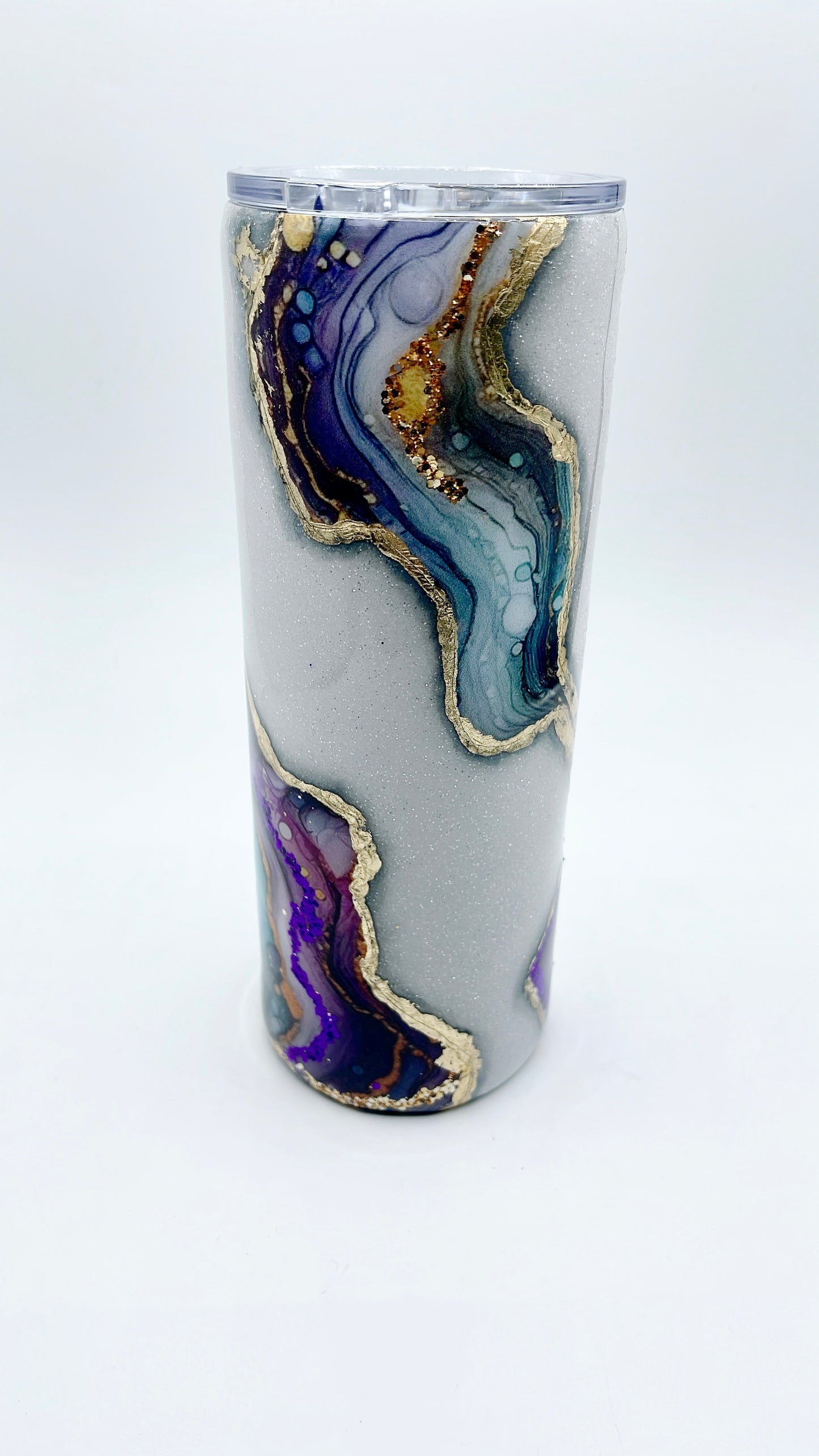Geode Glitter Tumbler #3 - Ready to Ship