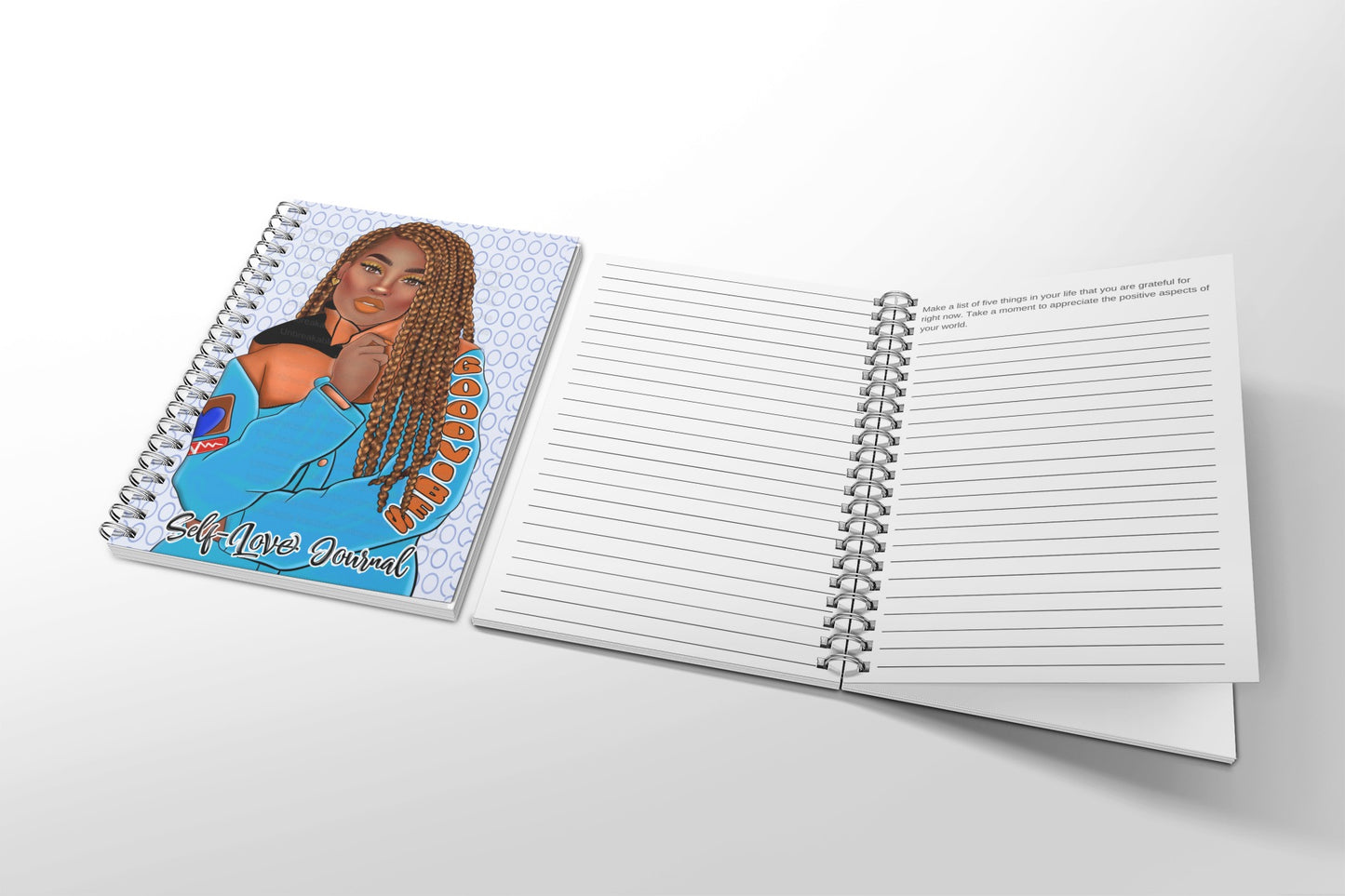 Self-Love Journal - Good Vibes Guided Journal