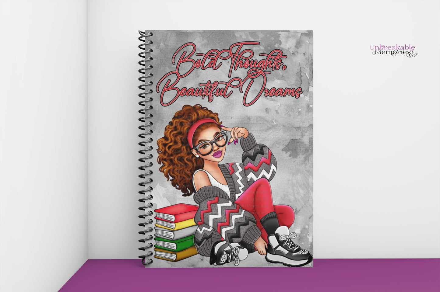 "Bold Thoughts, Beautiful Dreams" Journal