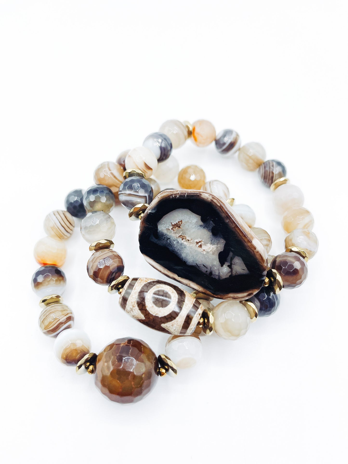 Mocha - Gemstone Bracelet