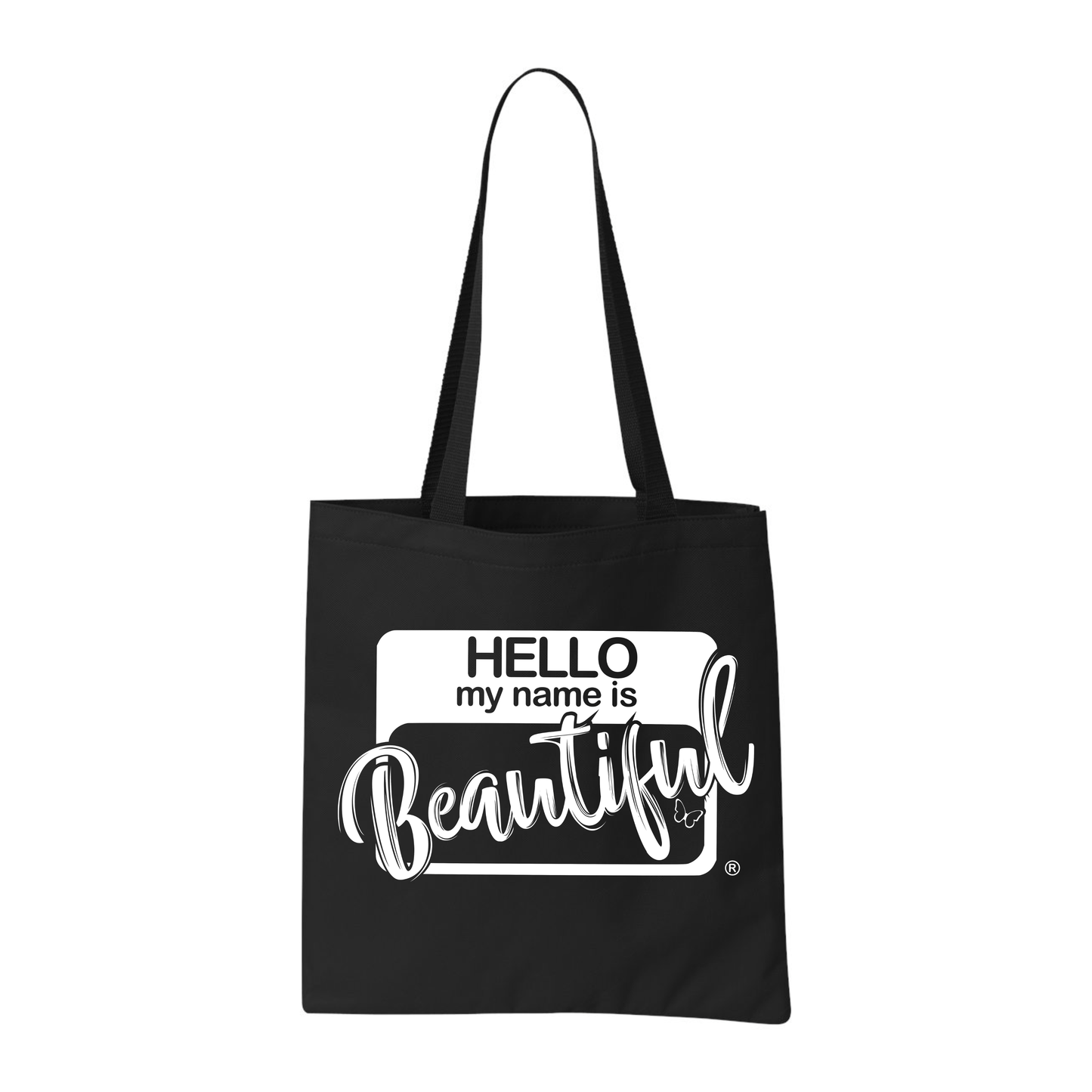 Hello My Name is Beautiful® tote bag