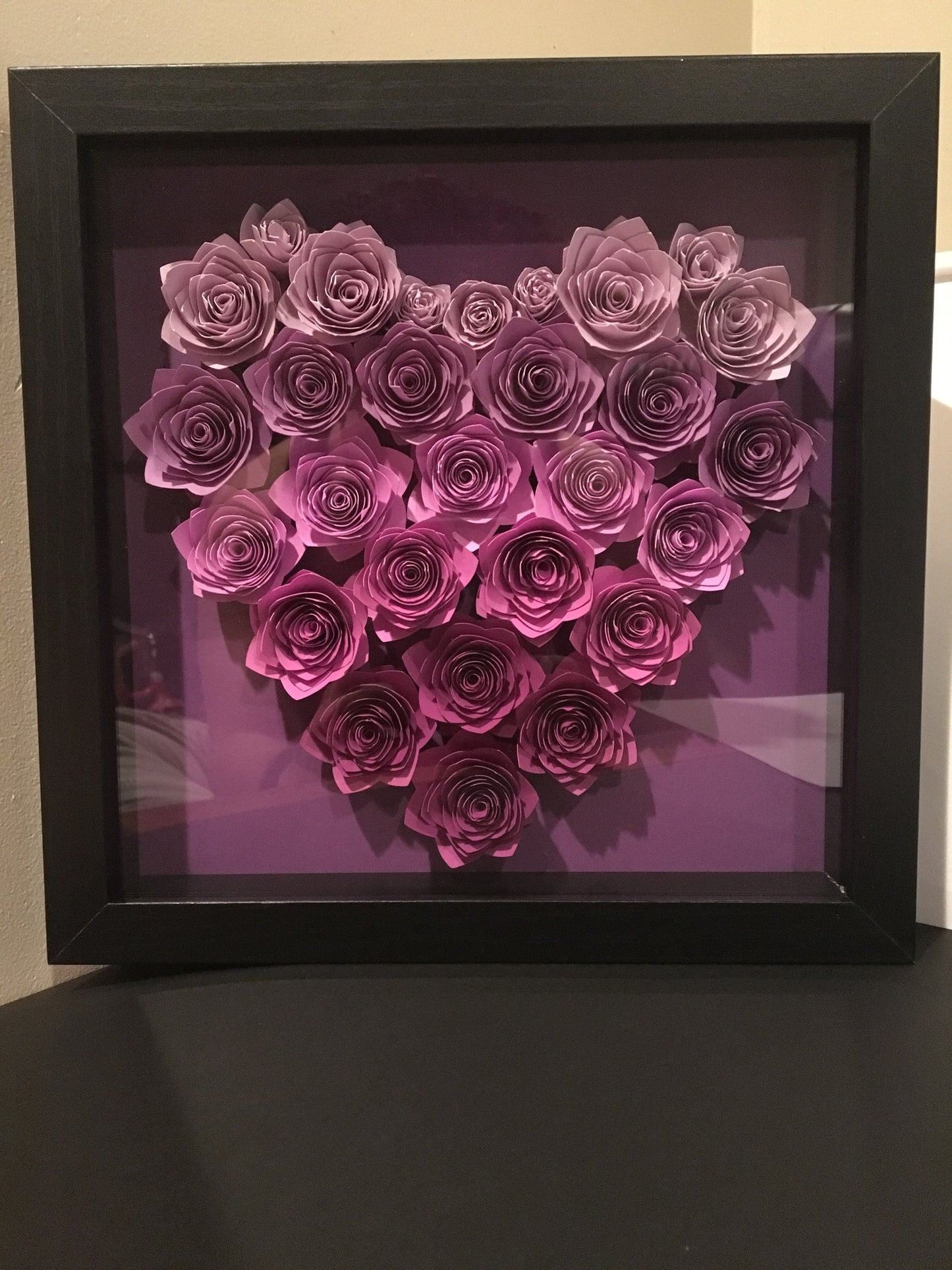Inspirational shadowbox - Unbreakable Memories