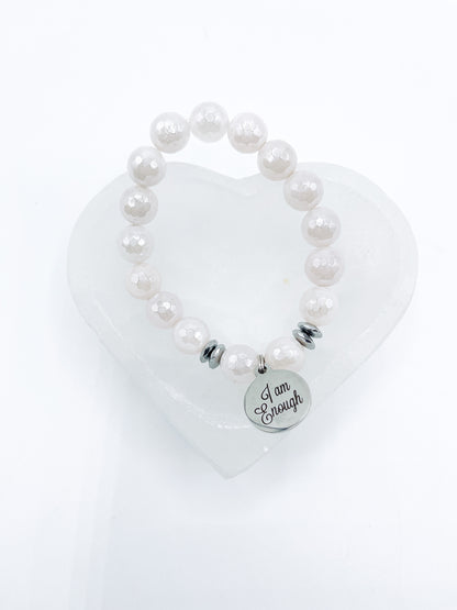 Heavy on Self Love Gemstone Bracelet
