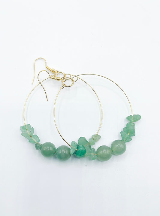 Earrings - Aventurine
