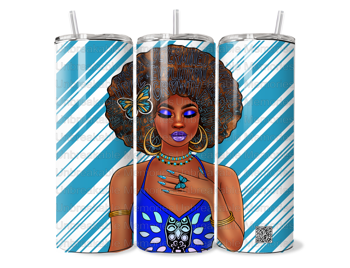 Tumbler - "Affirm My Beauty"