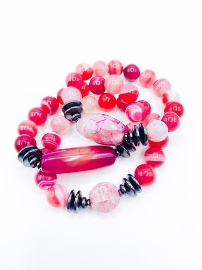 Flamingo - Gemstone Bracelet