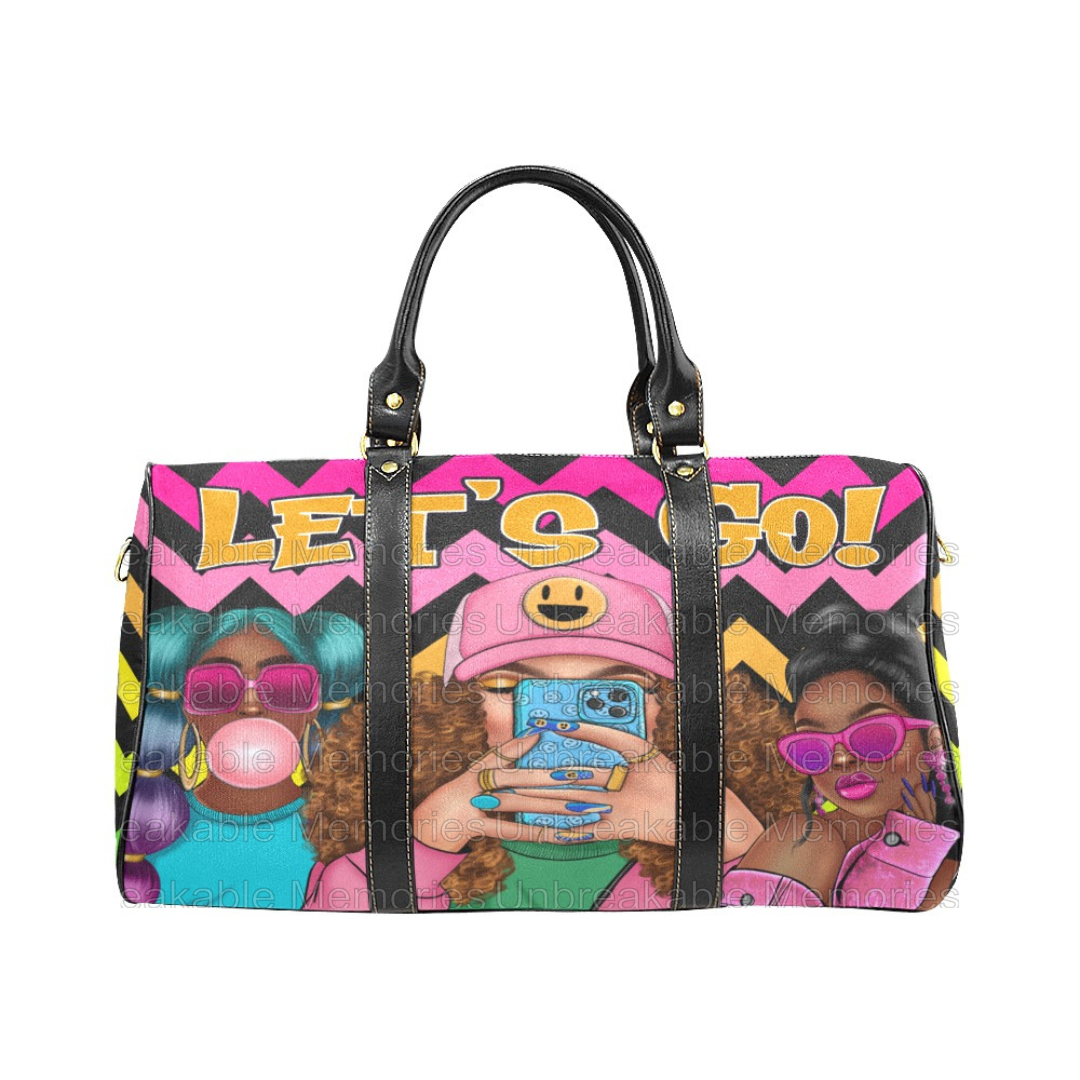 "Let's Go" Travel Bag