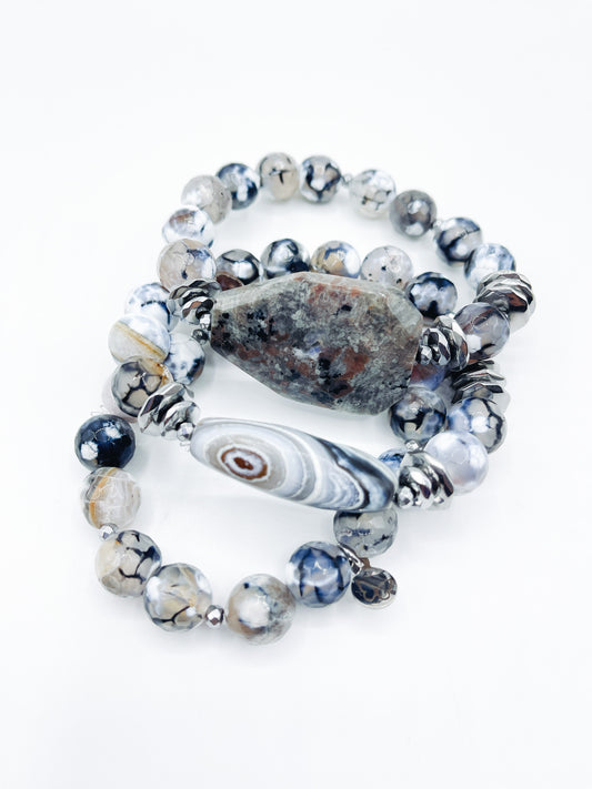 Truth Collection - White Fire Agate #2