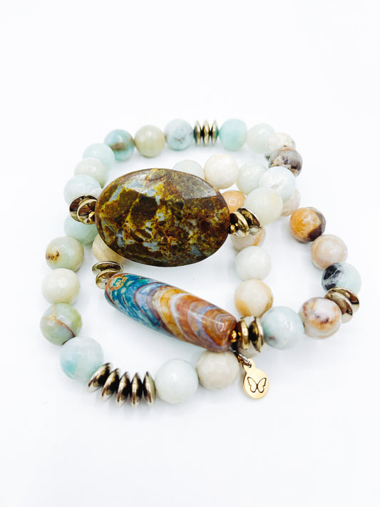 All Natural - Gemstone Bracelet