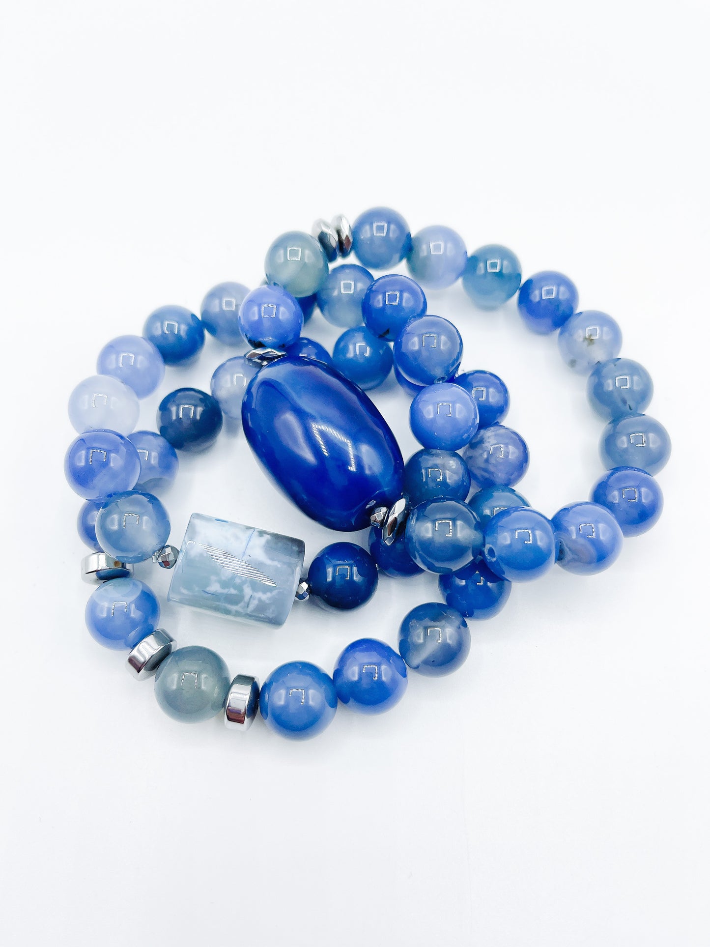Calming Waters - Gemstone Bracelet