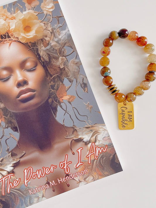 Empower Your Beautiful Duo: The Power of I Am Affirmation Bracelet Set