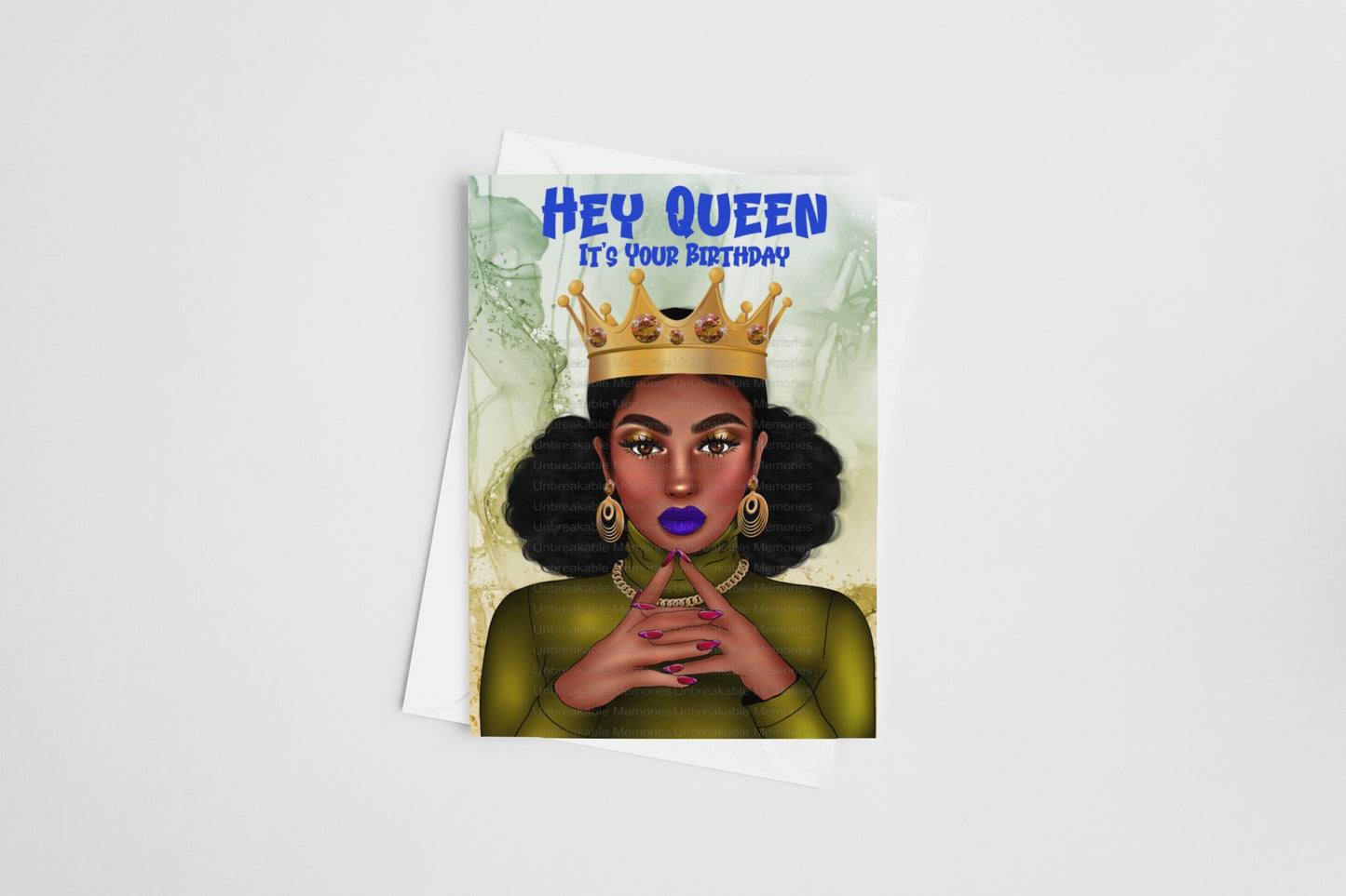 Hey Queen, It's Your Birthday card