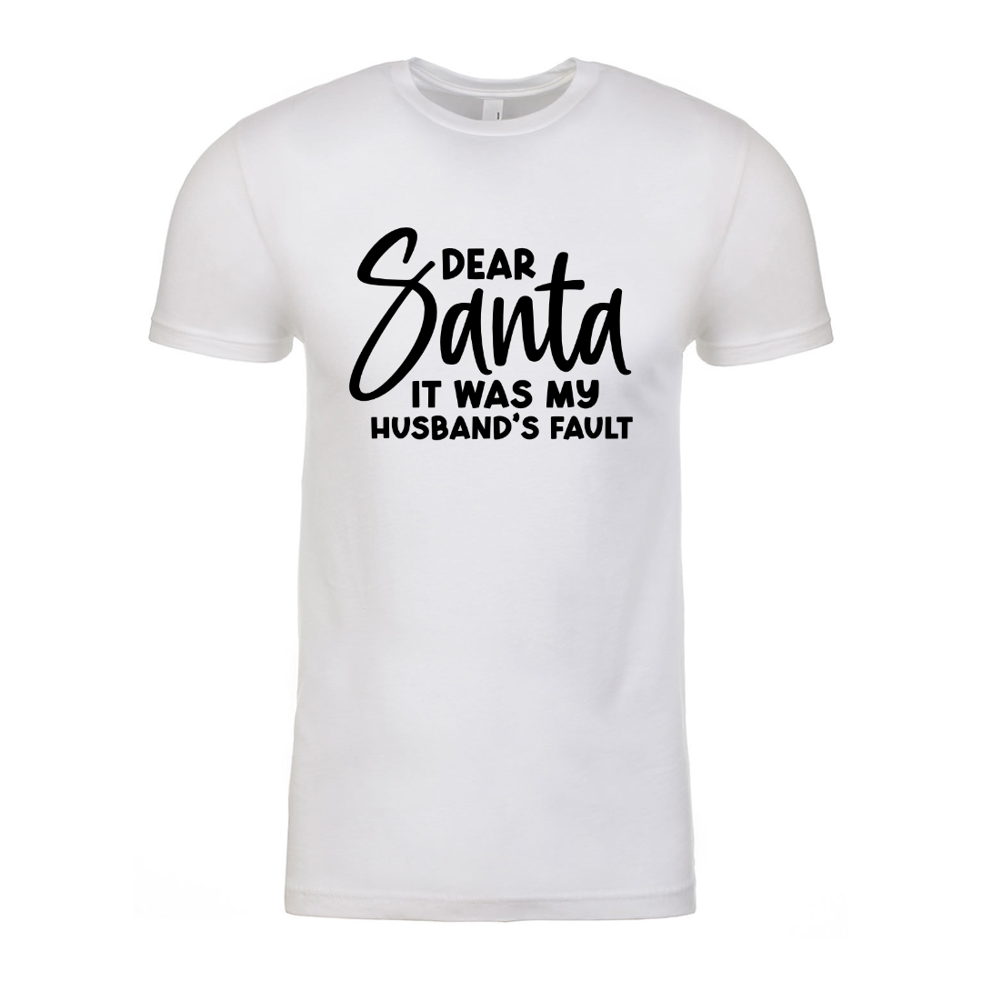 Dear Santa - White Unisex Tee