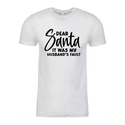 Dear Santa - White Unisex Tee