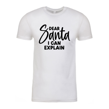 Dear Santa - White Unisex Tee