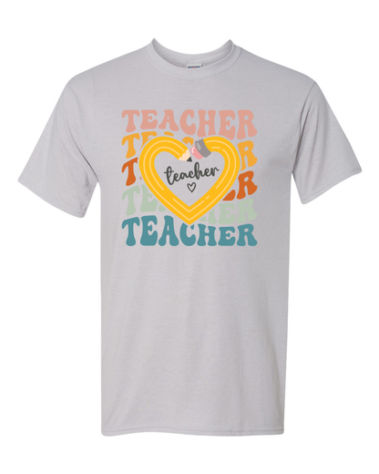 Teacher at Heart Tee