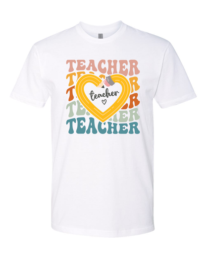 Teacher at Heart Tee