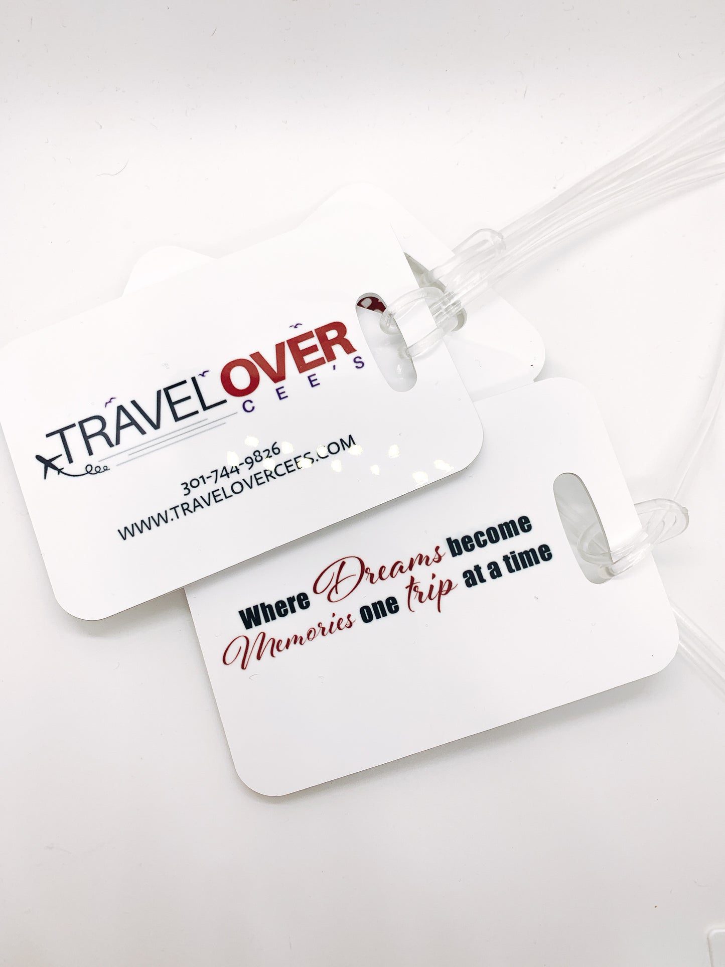 Luggage tags or qr code