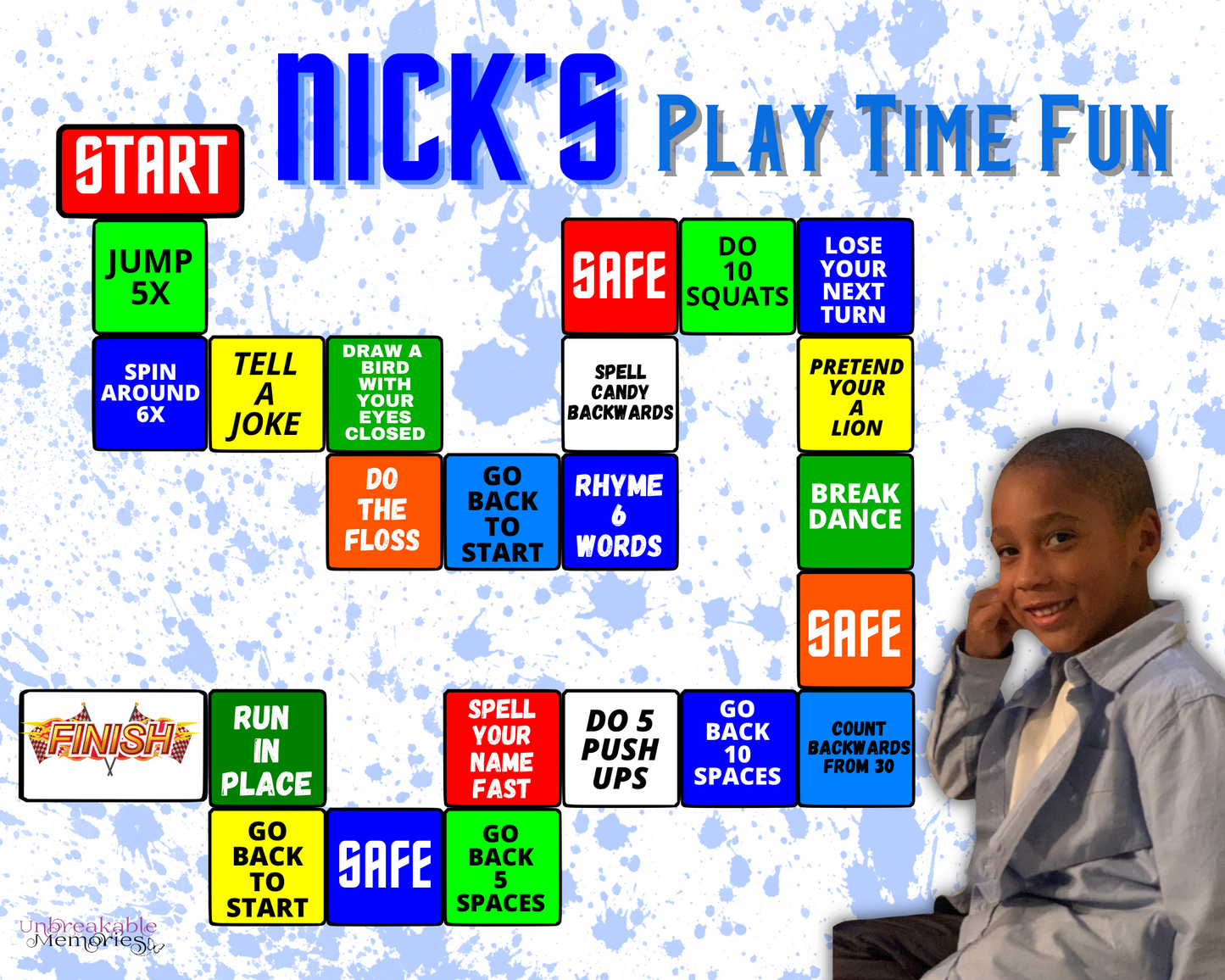 Play Time Fun Board Game - Kids / Teen