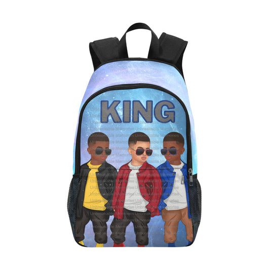 King backpack with mesh side pockets