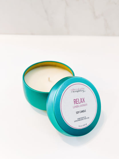 Hand-poured Artisan Soy candles