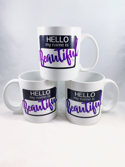 Hello Beautiful mug - Unbreakable Memories