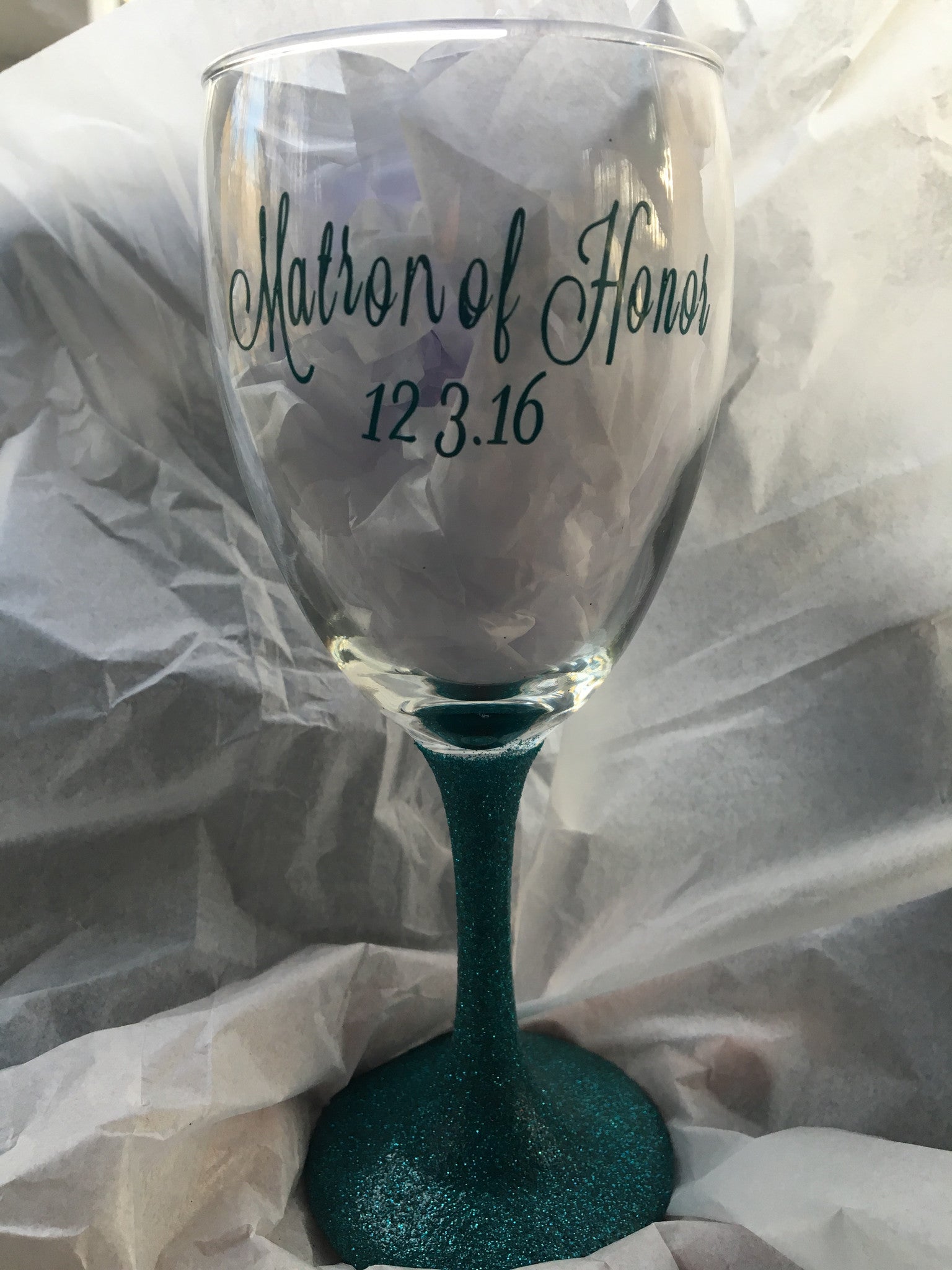 Bridal party glasses - Unbreakable Memories