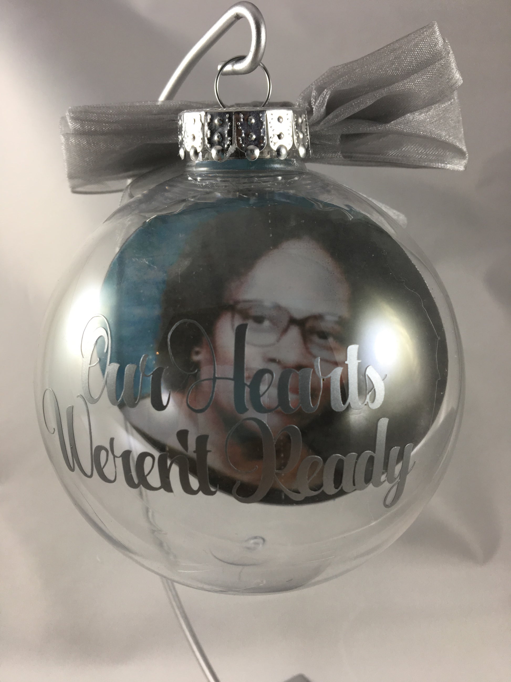 Floating Photo Christmas Ornament - Unbreakable Memories