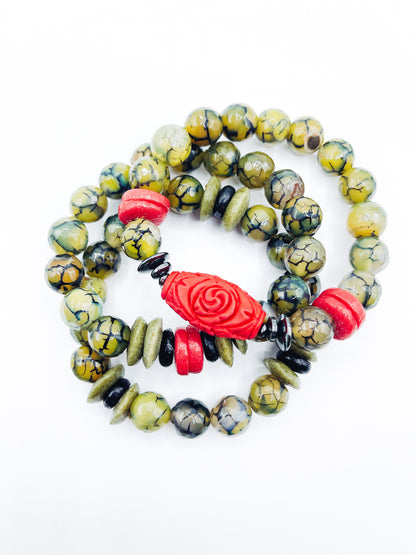 Camo Love - Gemstone Bracelet