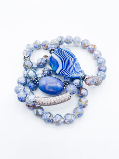 Into the Deep - Gemstone Bracelet