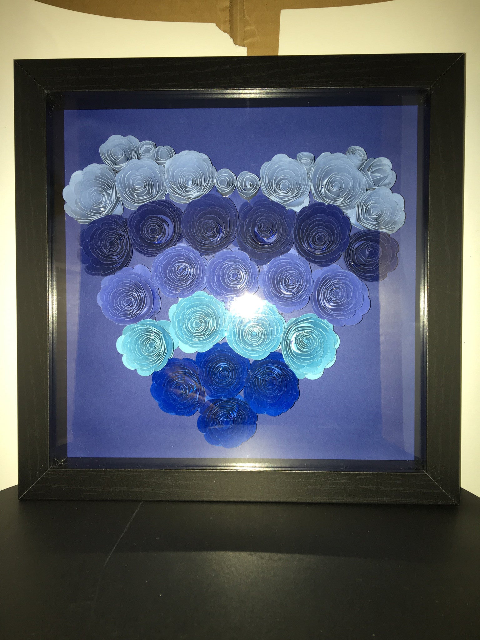 Inspirational shadowbox - Unbreakable Memories