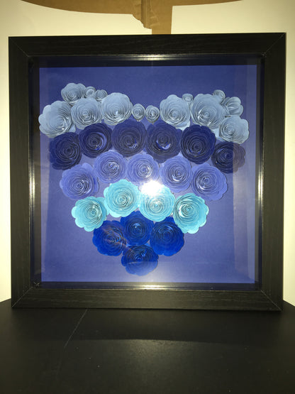 Inspirational shadowbox - Unbreakable Memories