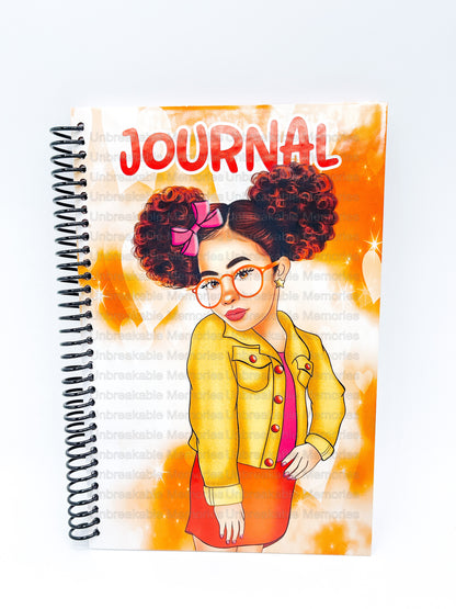 My Daily Journal - Pretty in Pony Tails - Guided Journal for Girls