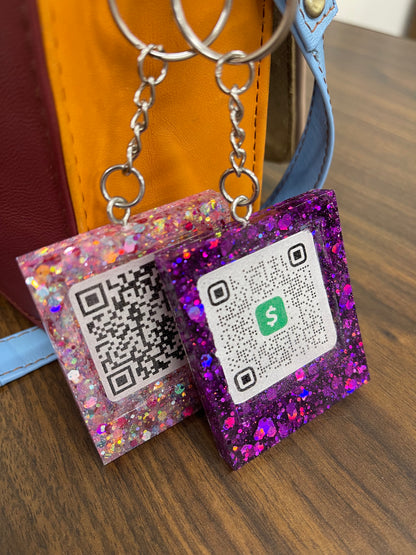 QR Code Keychain