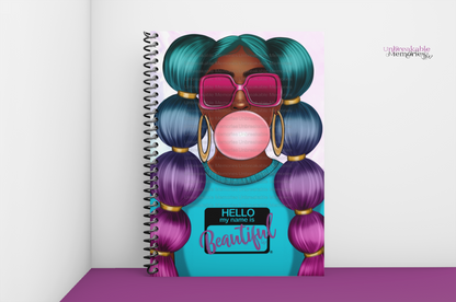 Hello My Name is Beautiful® notebook - Teen edition