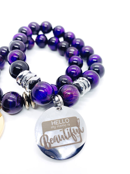 Hello Beautiful bracelet