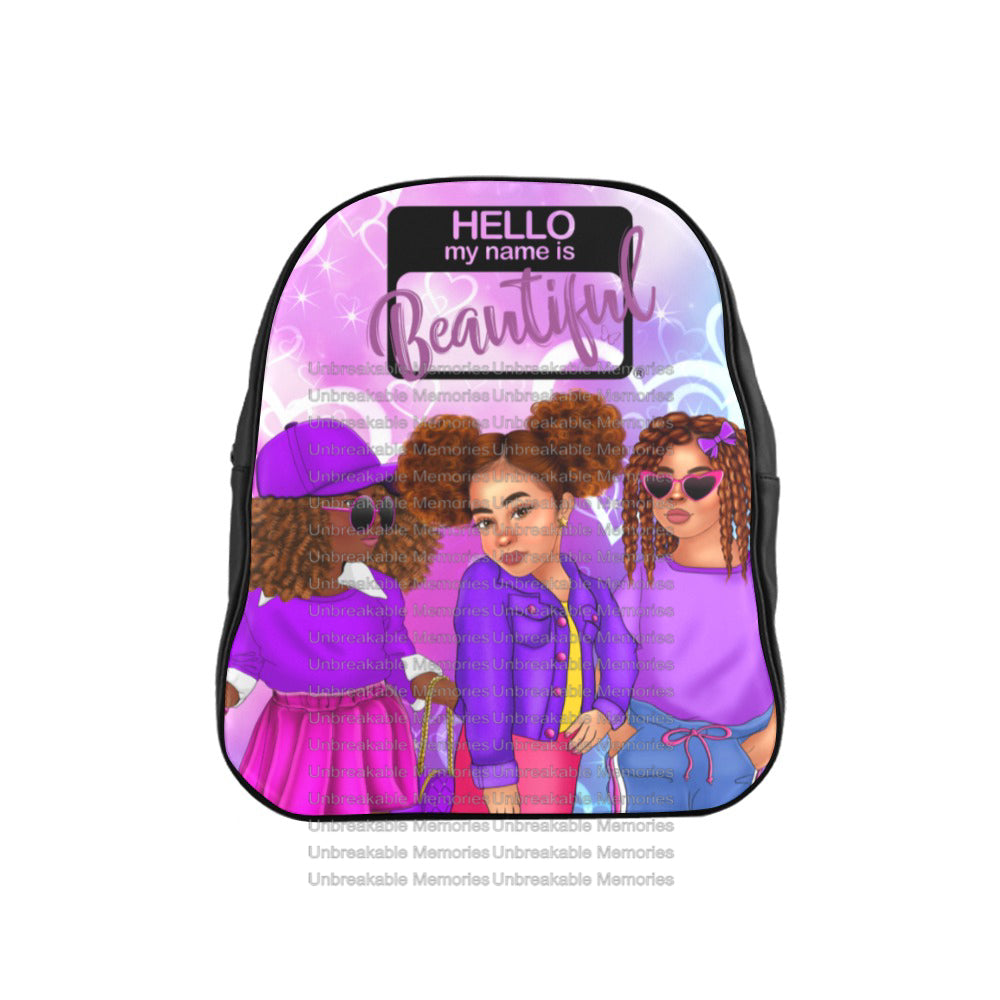 Hello Beautiful Backpack (small version)